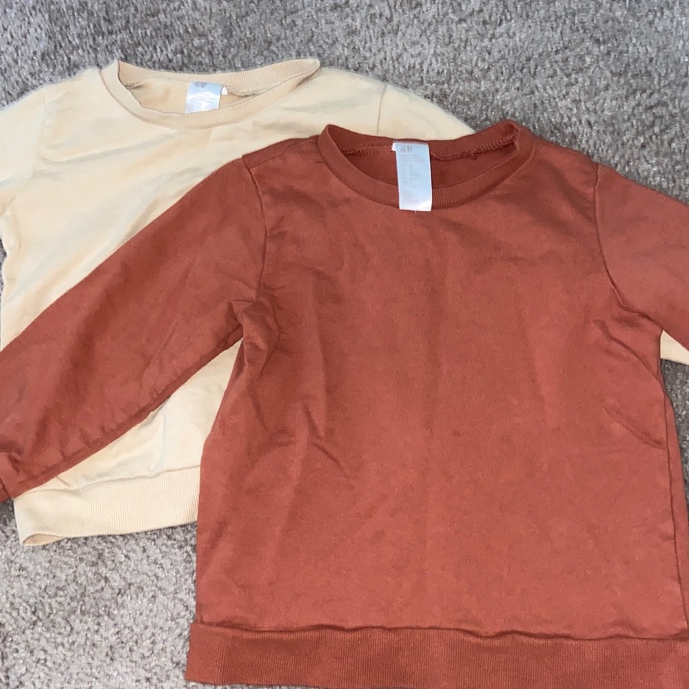 H & M toddler sweatshirt pullover bundle